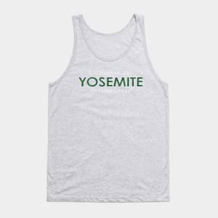 Yosemite National Park Vintage Tank Top